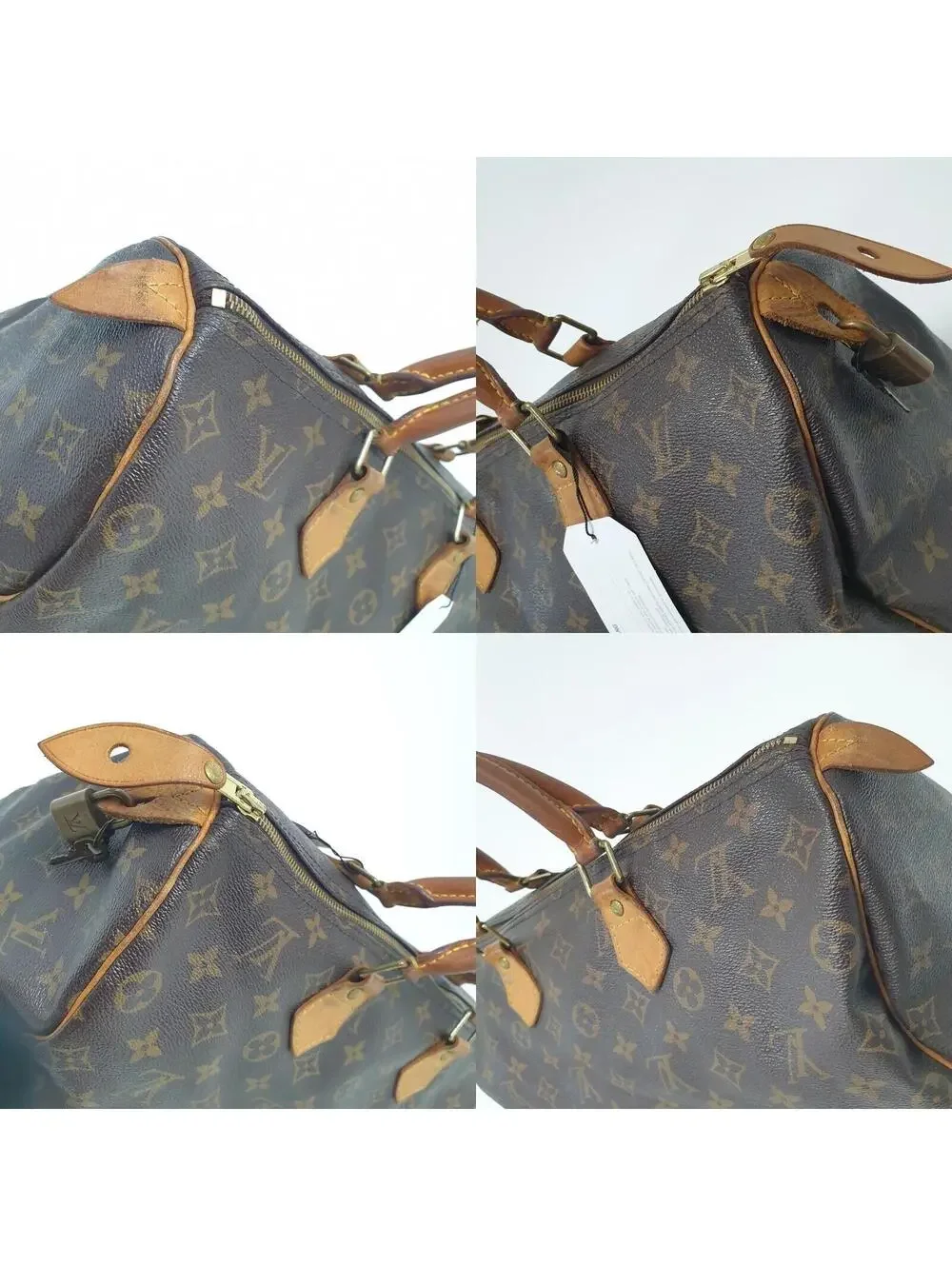 $1700 2005 Louis Vuitton Speedy 35 Monogram AA0065